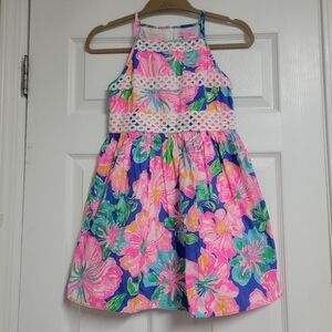 Lilly Pulitzer Elize Dress Girls Size 12.